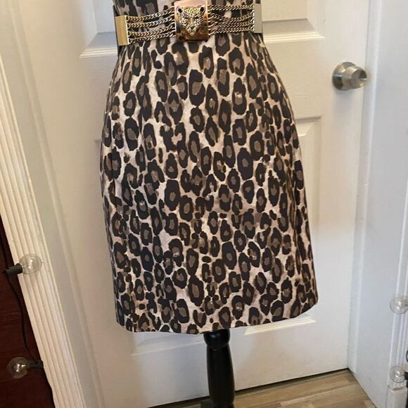 Kate Spade animal print mini dress, size 0 - Picture 4 of 8
